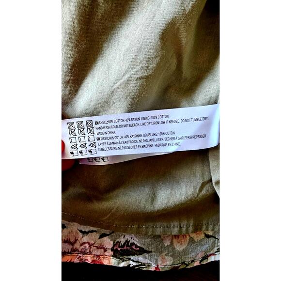 En Saison Tiered Ruffled Maris Mini Dress, Fully lined.  Sz M - Picture 9 of 15